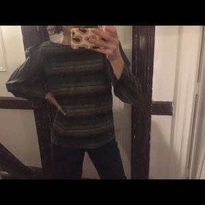 Vintage wool-blend top